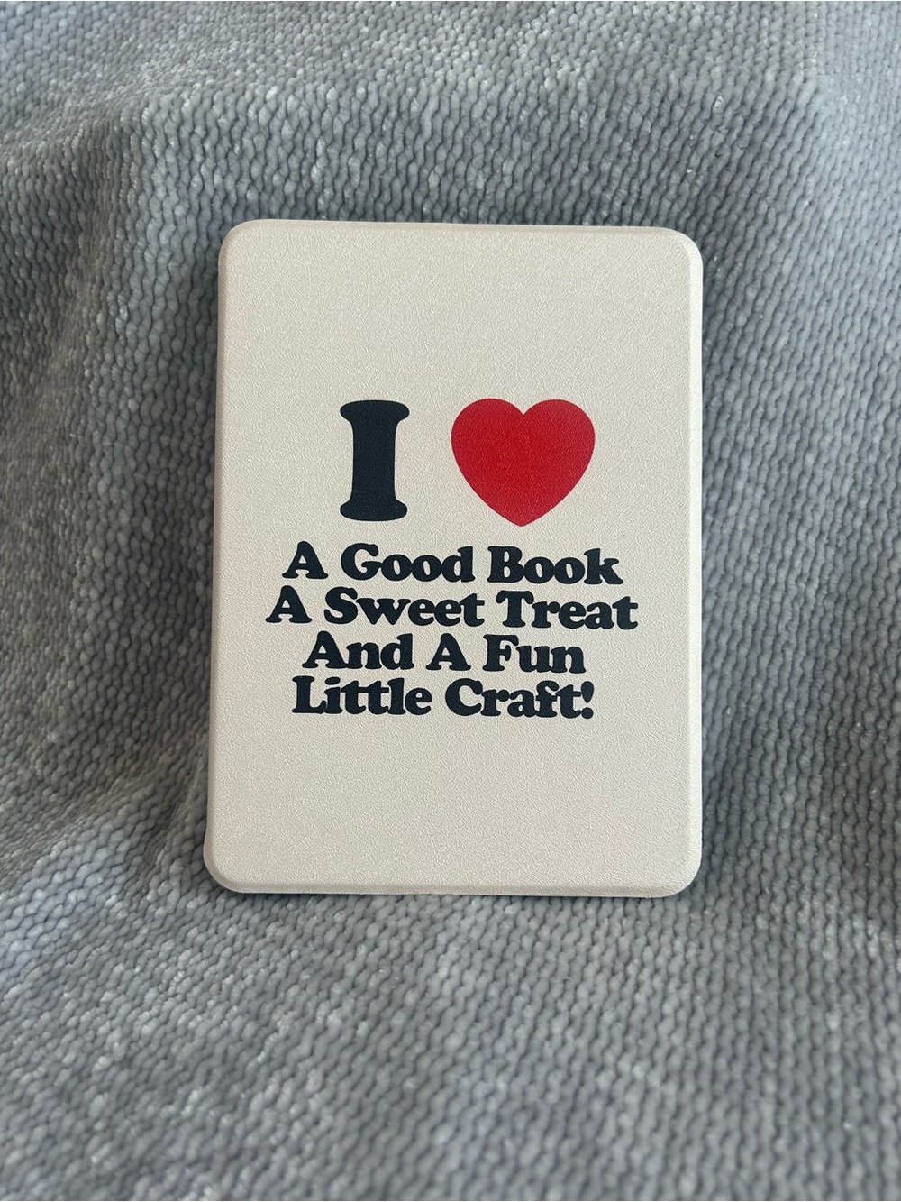 NWOT Hobby Lover Kindle Paperwhite 11th Gen Case | April x Delicate Type